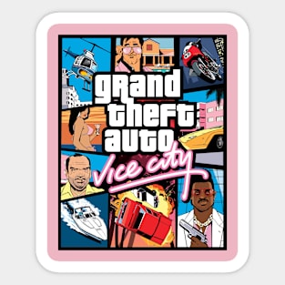 Vice City Cover HD Sticker